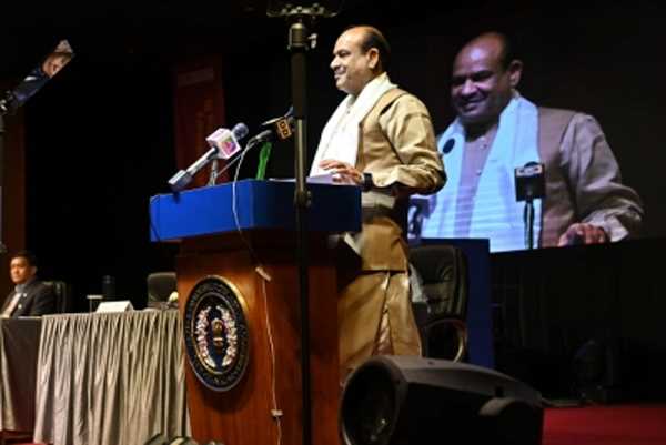 विकास ने पूर्वोत्तर भारत में उग्रवाद का मुकाबला करने में निभाई है प्रभावी भूमिका : ओम बिरला